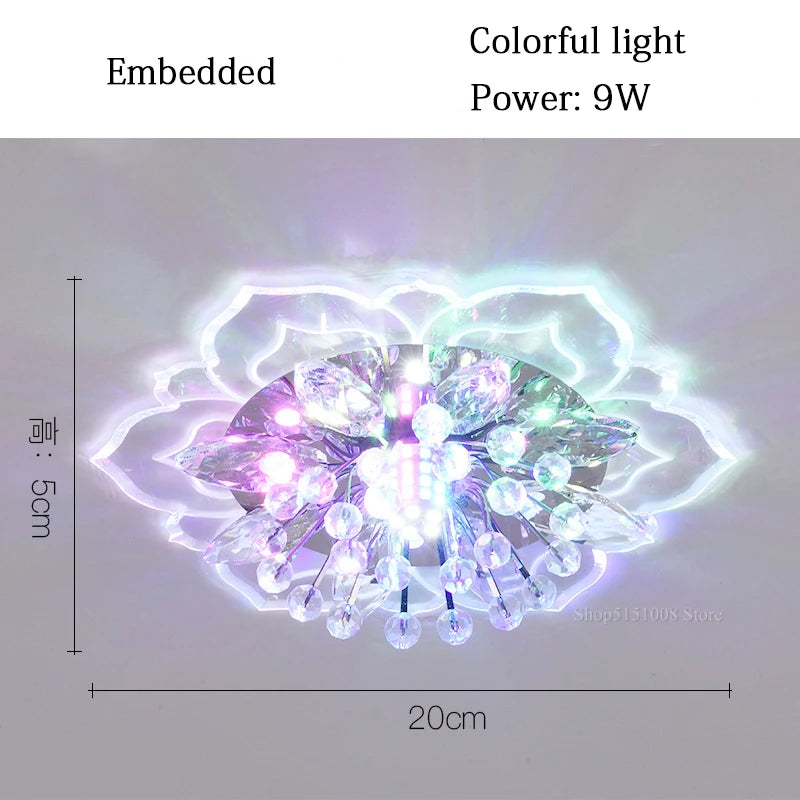 Crystal Flower Chandelier - Seliora
