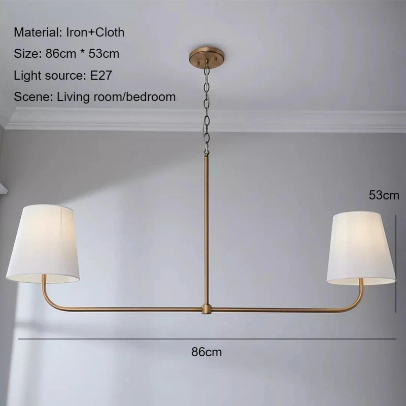 Modern Fabric Pendant Light - Seliora