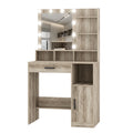 LED Vanity Dressing Table with Mirror - Seliora