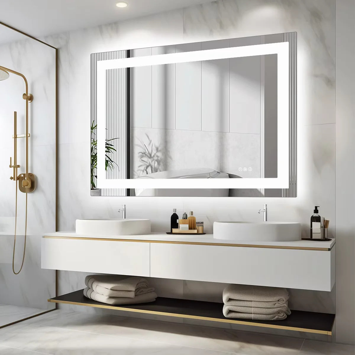 LED Wall-Mounted Vanity Mirror - Seliora