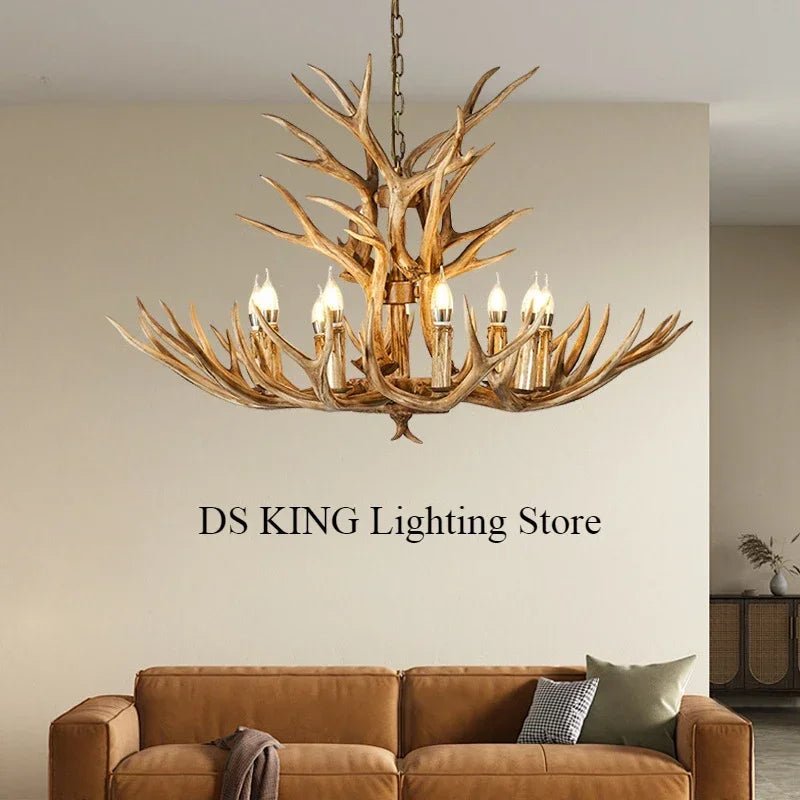 Antler Deer Chandelier - Seliora