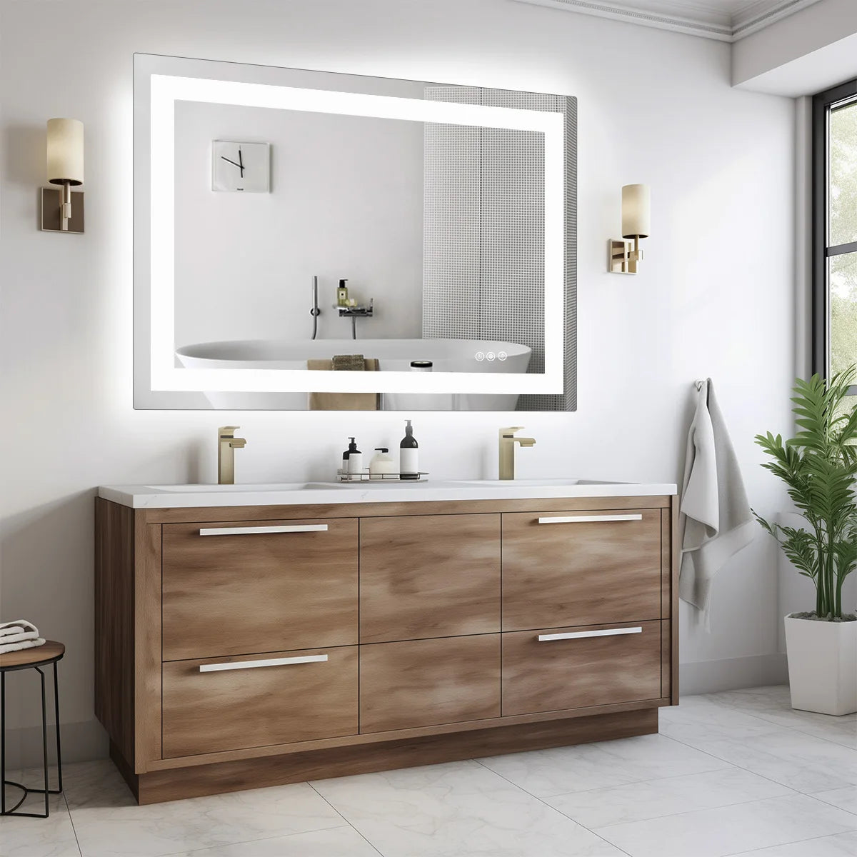 LED Wall-Mounted Vanity Mirror - Seliora