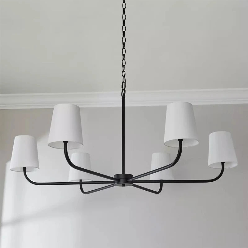 Modern Fabric Pendant Light - Seliora