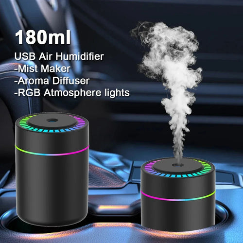 180ML Mini Aroma Humidifier - Seliora