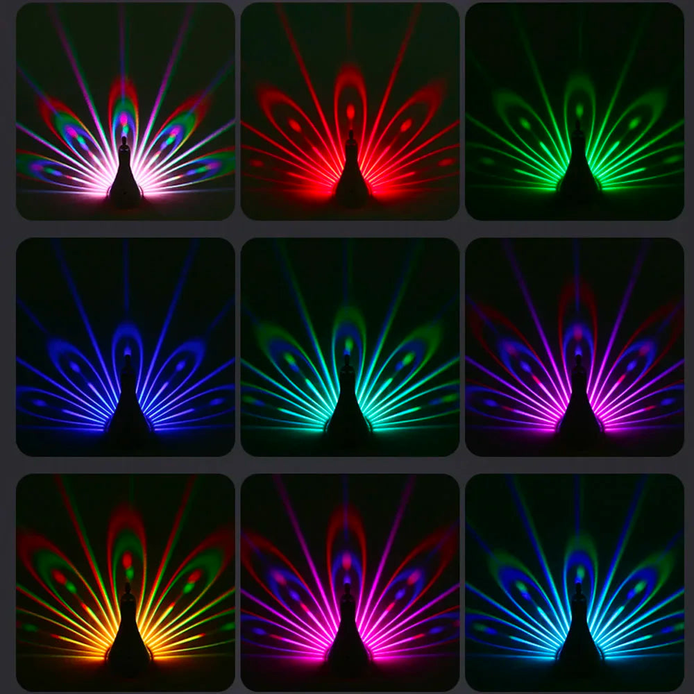 Peacock 3D Wall Lamp - Seliora