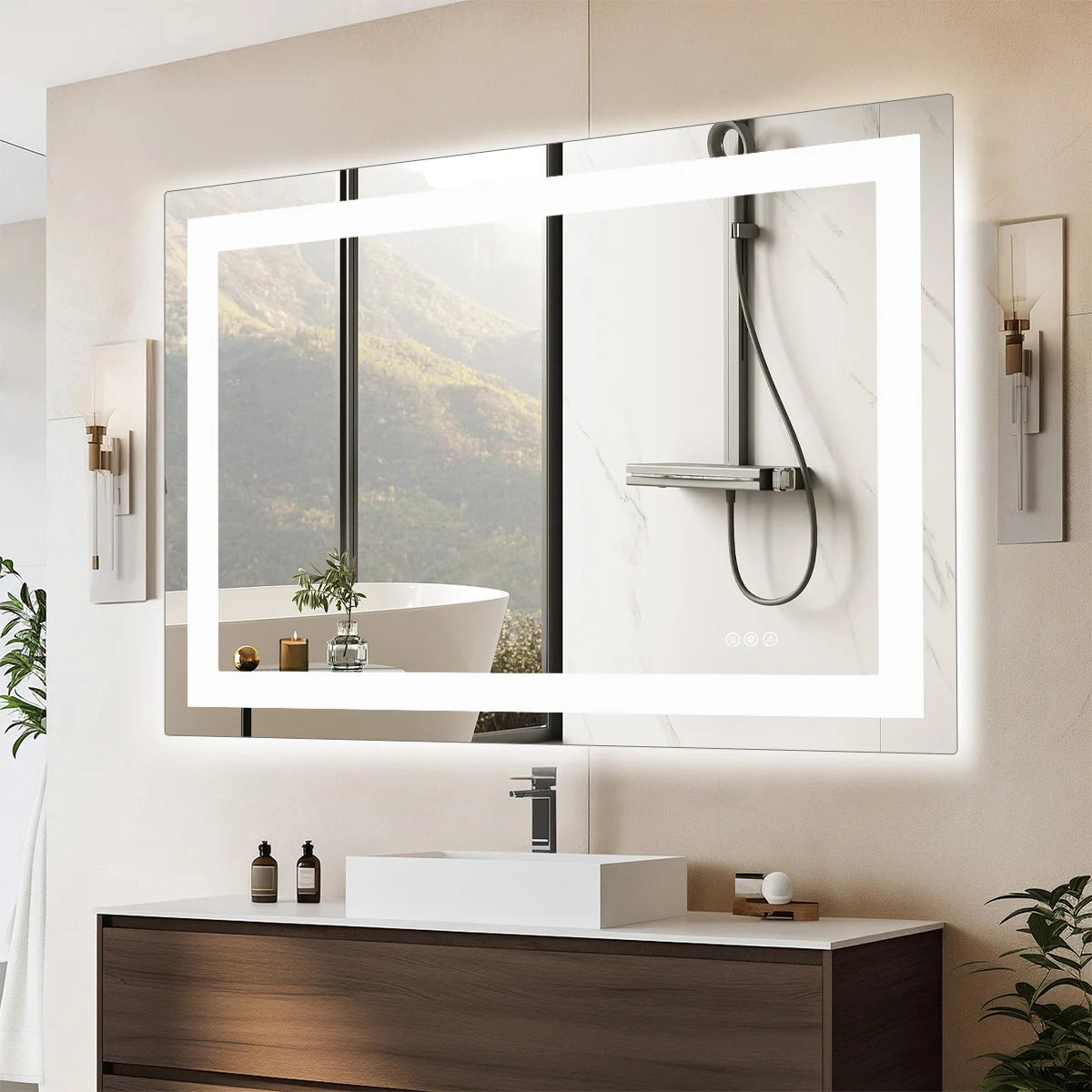 LED Wall-Mounted Vanity Mirror - Seliora