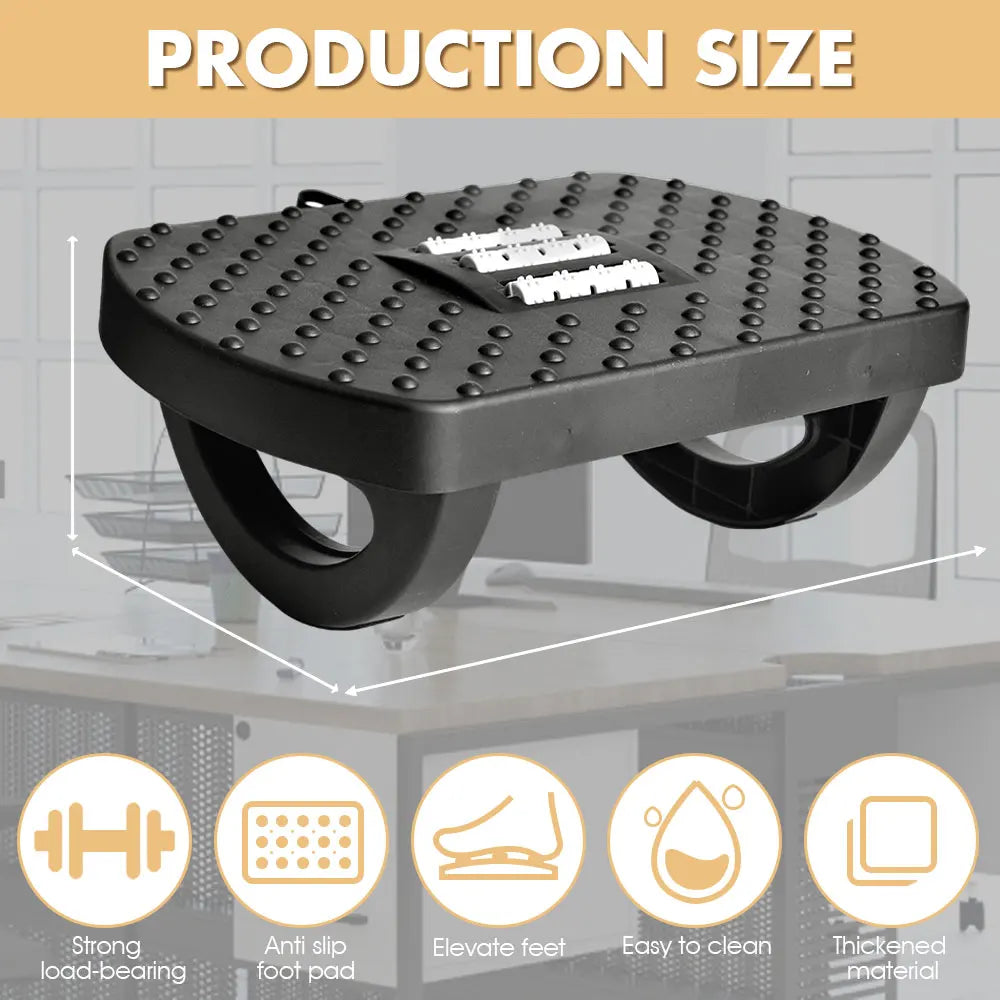 Ergonomic Under-Desk Footrest - Seliora