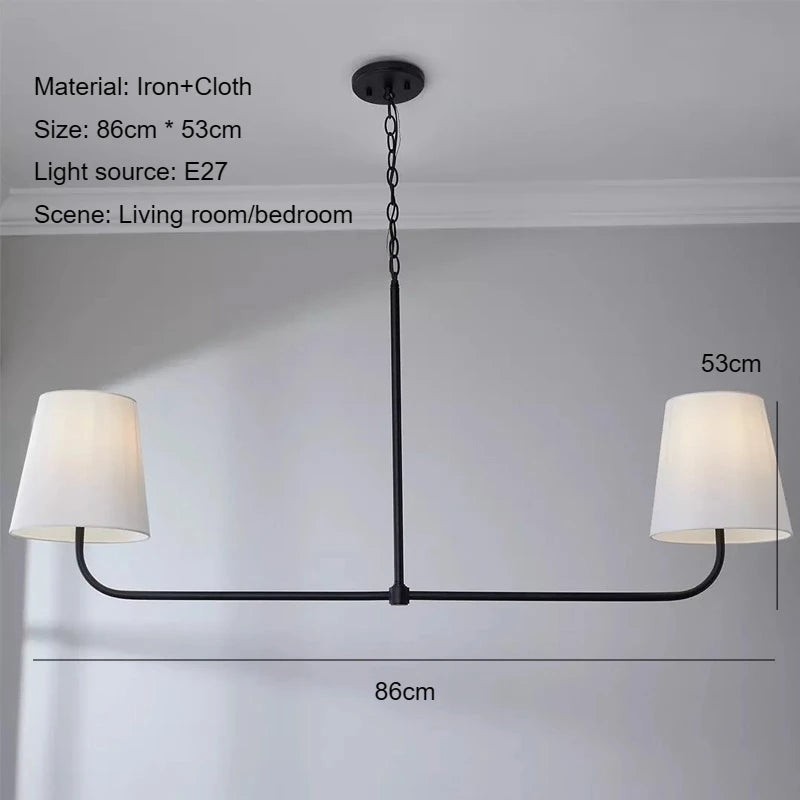 Modern Fabric Pendant Light - Seliora